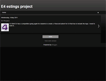 Tablet Screenshot of e4estingsproject.blogspot.com