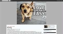 Desktop Screenshot of lovespeakseasy.blogspot.com