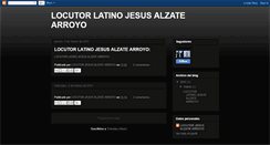Desktop Screenshot of locutorlatinojesusalzatearroyo.blogspot.com