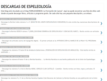 Tablet Screenshot of espeleogenesisdescargar.blogspot.com