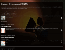 Tablet Screenshot of jovenslivrescomcristo.blogspot.com