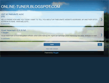 Tablet Screenshot of online-tuner.blogspot.com