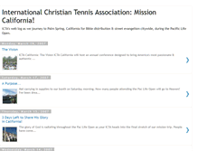 Tablet Screenshot of christiantennisassociationcalifornia.blogspot.com