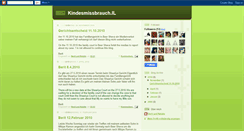 Desktop Screenshot of kindesmissbrauch-il.blogspot.com