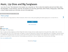 Tablet Screenshot of lipglossmusic.blogspot.com