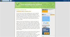 Desktop Screenshot of earthmovements-landforms.blogspot.com