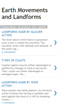 Mobile Screenshot of earthmovements-landforms.blogspot.com