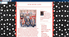 Desktop Screenshot of ourbusylife2008.blogspot.com