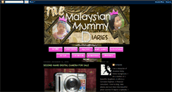 Desktop Screenshot of malaysianmummy.blogspot.com