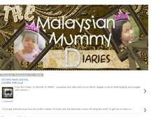 Tablet Screenshot of malaysianmummy.blogspot.com