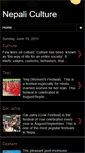 Mobile Screenshot of nepalraculture.blogspot.com