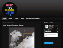 Tablet Screenshot of musicyouwannalistento.blogspot.com