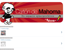 Tablet Screenshot of cartondemahoma.blogspot.com