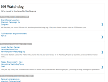 Tablet Screenshot of nhwatchdog.blogspot.com