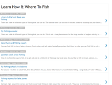 Tablet Screenshot of learntofishnow.blogspot.com