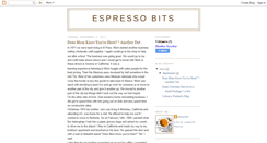 Desktop Screenshot of espressobits.blogspot.com