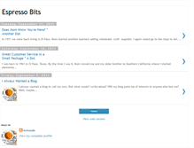 Tablet Screenshot of espressobits.blogspot.com