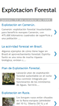 Mobile Screenshot of explotacion-forestal.blogspot.com
