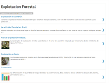 Tablet Screenshot of explotacion-forestal.blogspot.com