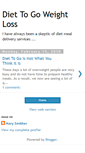 Mobile Screenshot of diettogoweightloss.blogspot.com