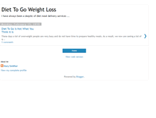 Tablet Screenshot of diettogoweightloss.blogspot.com