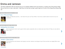 Tablet Screenshot of emmaandjameson.blogspot.com