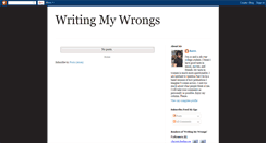 Desktop Screenshot of dantewriteshiswrongs.blogspot.com