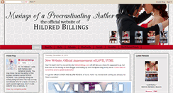 Desktop Screenshot of hildredbillings.blogspot.com