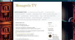 Desktop Screenshot of menagerietv.blogspot.com