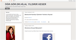 Desktop Screenshot of hilalyildirirkeser.blogspot.com