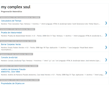 Tablet Screenshot of mycomplexsoul.blogspot.com
