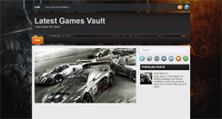 Desktop Screenshot of latestgamesvault.blogspot.com