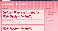 Desktop Screenshot of galaxywebtechhnologies.blogspot.com