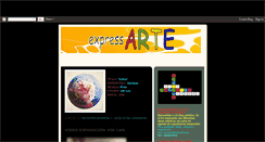 Desktop Screenshot of expressarte2008.blogspot.com