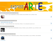 Tablet Screenshot of expressarte2008.blogspot.com