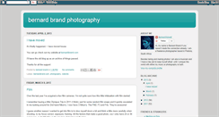 Desktop Screenshot of bernardbrandphotography.blogspot.com