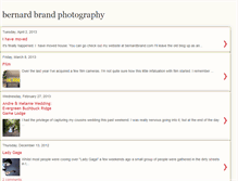 Tablet Screenshot of bernardbrandphotography.blogspot.com