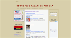 Desktop Screenshot of blogsquefalamdeangola.blogspot.com
