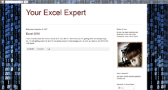 Desktop Screenshot of excel-expert.blogspot.com