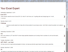 Tablet Screenshot of excel-expert.blogspot.com
