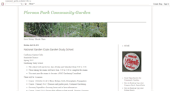 Desktop Screenshot of piersonparkcommunitygarden.blogspot.com