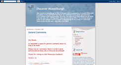 Desktop Screenshot of discovermusselburgh.blogspot.com