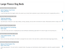 Tablet Screenshot of largefleecedogbeds.blogspot.com