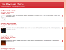 Tablet Screenshot of free-download-phone.blogspot.com