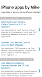 Mobile Screenshot of iphoneappsbymike.blogspot.com