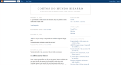 Desktop Screenshot of bizarroworld.blogspot.com