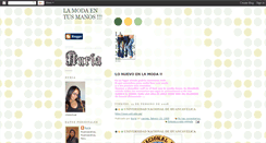 Desktop Screenshot of modaperuana2008.blogspot.com