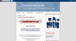 Desktop Screenshot of laborunionreport.blogspot.com