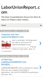 Mobile Screenshot of laborunionreport.blogspot.com