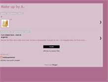 Tablet Screenshot of makkeupchannel.blogspot.com